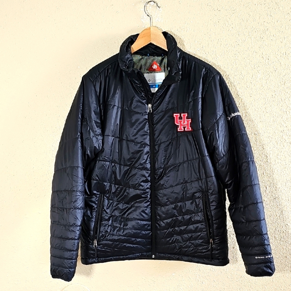 Columbia University Of Houston Omniheat Puffer Jacket.